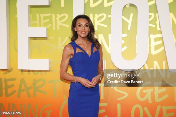 Michelle Heaton attends the UK Premiere of "Bob Marley: One Love" at the BFI IMAX Waterloo on January 30, 2024 in London, England.