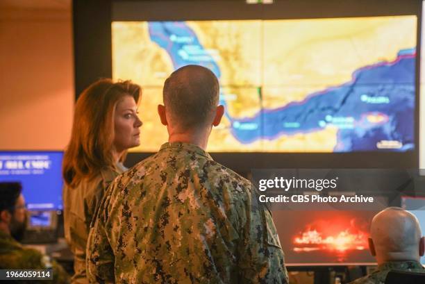 Evening News anchor and managing editor Norah O'Donnell interviews Vice Admiral Brad Cooper, Commander, U.S. Naval Forces Central Command in a secret...