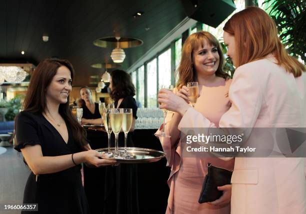 Hannah Britland and guest, Virgin TV British Academy Television Awards Nominees Party .Date: Thursday 19 April 2018.Venue: The Mondrian, Sea...