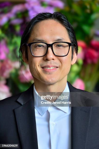 Kev Nish attends Los Angeles Chapter Nominee Celebration 2024 at NeueHouse Los Angeles on January 27, 2024 in Hollywood, California.