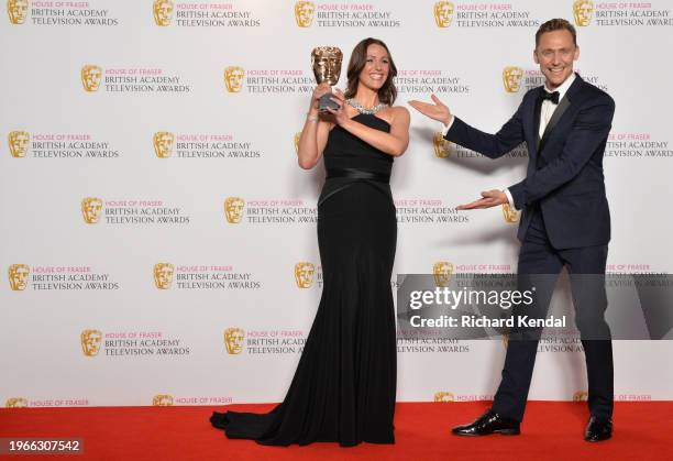 Leading Actress.Citation reader: Tom Hiddleston.Winner: SURANNE JONES â€“ Doctor Foster