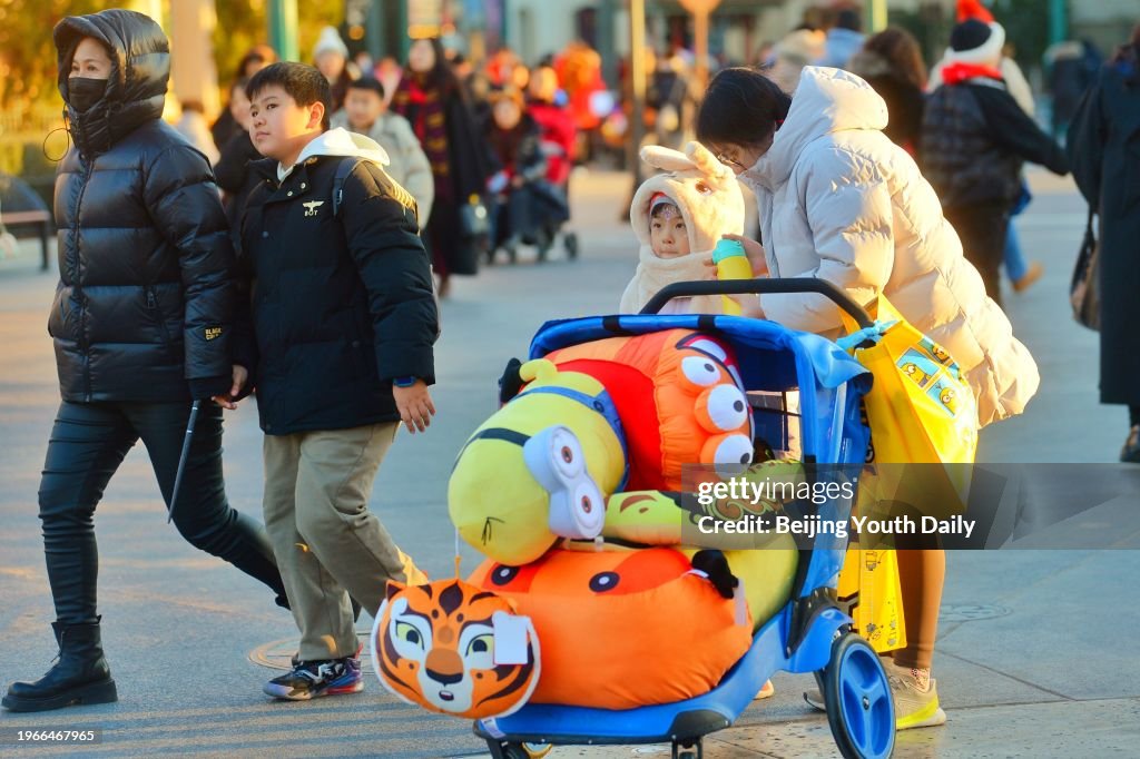Universal Beijing Resort's Chinese New Year Celebration Kicks Off