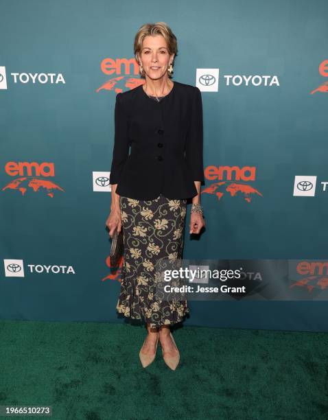 Wendie Malick attends The 33rd Annual EMA Awards Gala honoring Laura Dern, sponsored by Toyota, at Sunset Las Palmas Studios on January 27, 2024 in...