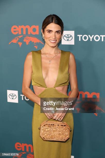 Nikki Reed attends The 33rd Annual EMA Awards Gala honoring Laura Dern, sponsored by Toyota, at Sunset Las Palmas Studios on January 27, 2024 in Los...