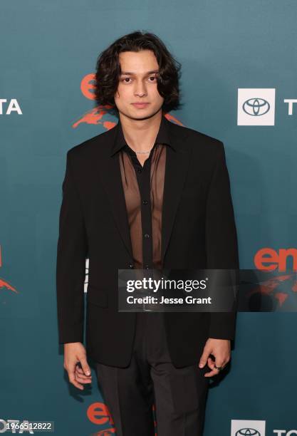 Rio Mangini attends The 33rd Annual EMA Awards Gala honoring Laura Dern, sponsored by Toyota, at Sunset Las Palmas Studios on January 27, 2024 in Los...