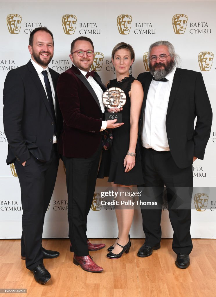 British Academy Cymru Awards ..Date: Sunday 2 October 2016 ..Venue: St David’s Hall, Cardiff ..Host: Huw Stephens ..- ..Area: PRESS ROOM