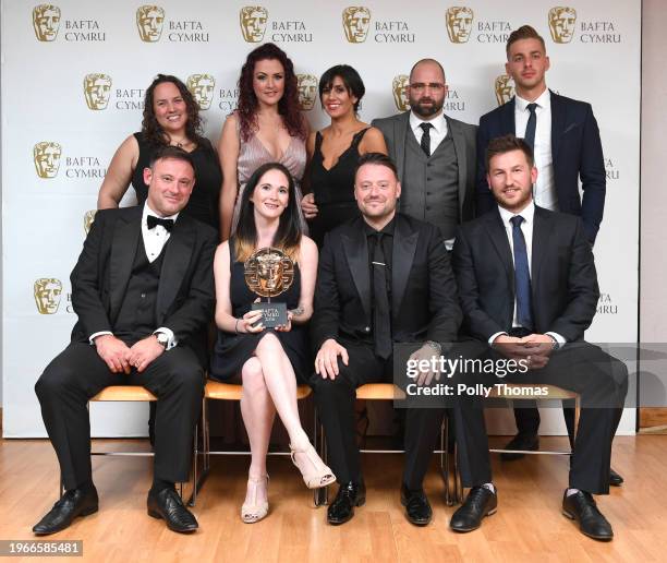 Milk VFX and Real SFX winners of the Special and Visual Effects, Titles and Graphic Identity Award for Doctor Who: The Magician's Apprentice