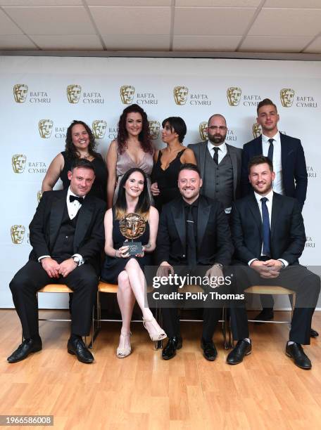 Milk VFX and Real SFX winners of the Special and Visual Effects, Titles and Graphic Identity Award for Doctor Who: The Magician's Apprentice