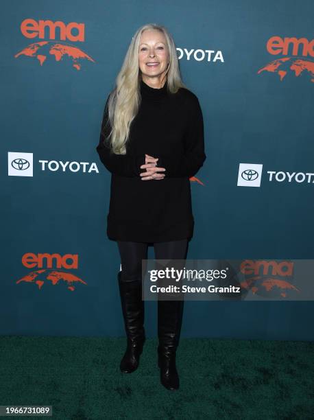 Frances Fisher arrives at the 2024 Environmental Media Association Awards Gala at Sunset Las Palmas Studios on January 27, 2024 in Los Angeles,...