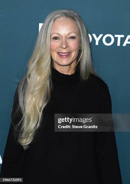 Frances Fisher arrives at the 2024 Environmental Media Association Awards Gala at Sunset Las Palmas Studios on January 27, 2024 in Los Angeles,...