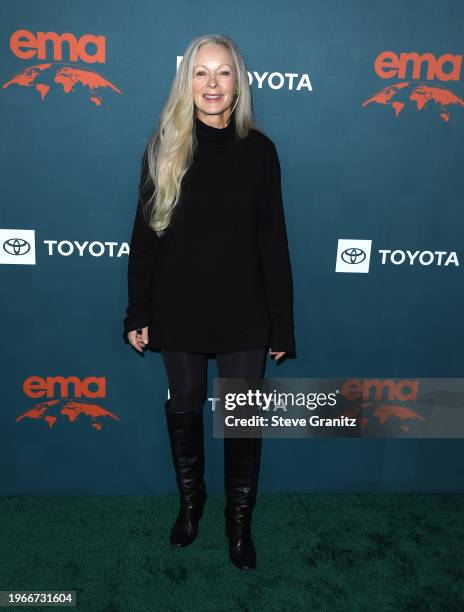 Frances Fisher arrives at the 2024 Environmental Media Association Awards Gala at Sunset Las Palmas Studios on January 27, 2024 in Los Angeles,...