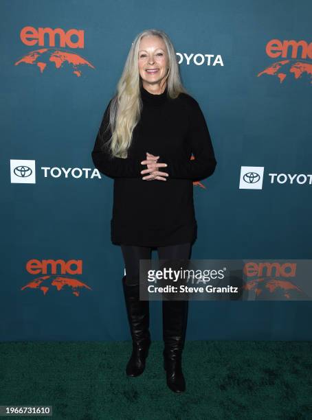 Frances Fisher arrives at the 2024 Environmental Media Association Awards Gala at Sunset Las Palmas Studios on January 27, 2024 in Los Angeles,...