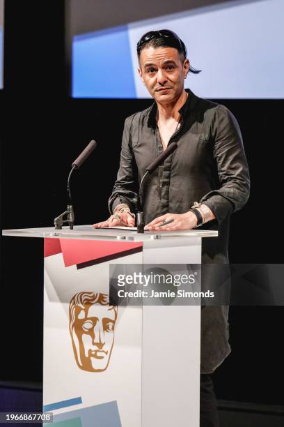 Tameem Antoniades, BAFTA Young Games Designer Awards.Date: Saturday 7 July 2018.Venue: BAFTA, 195 Piccadilly, London.Hosts: Aoife Wilson & Julia...