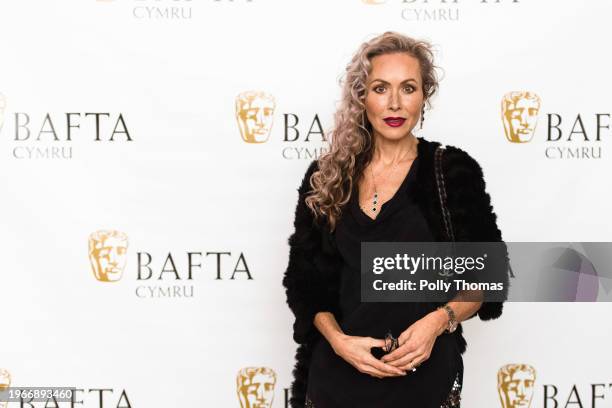 Amanda Mealing, British Academy Cymru Awards Nominees' Party.Date: Thursday 4 October 2018 .Venue: Cornerstone, Charles St, Cardiff.-.Area: Arrivals