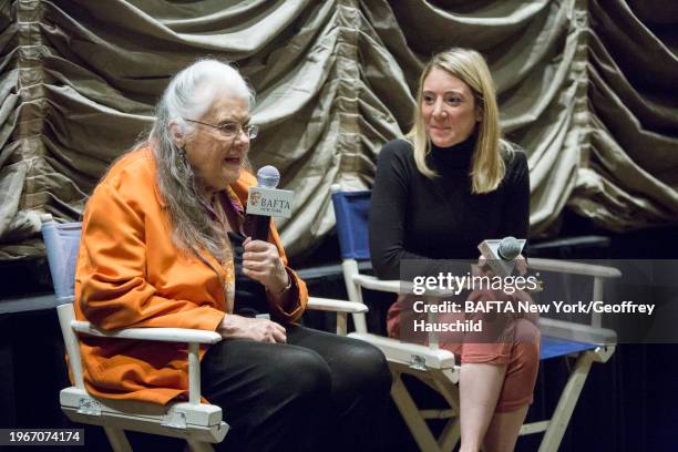 Blake Ross, CEO of Broadway At Work.Speakers: Actress Lois Smith