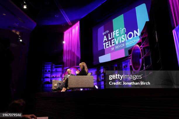 Life in Television with Sir Trevor McDonald, sponsored by Rathbones.Date: Tuesday 8 March 2016.Venue: BAFTA,195 Piccadilly.Host: Kirsty Young..Sir...