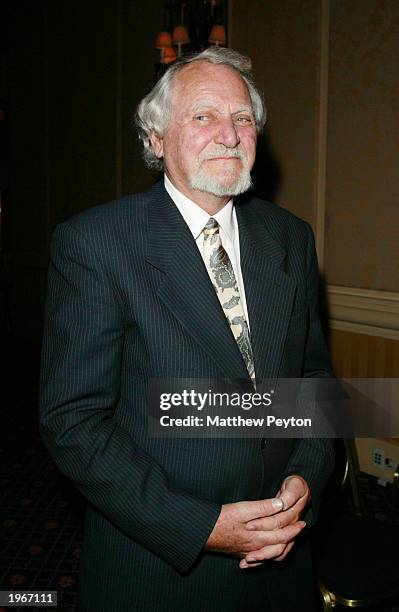 Writers Clive Cussler attends the Mystery Writers of America 57th Annual Edgar Awards at the Grand Hyatt Hotel May 1, 2003 in New York City.