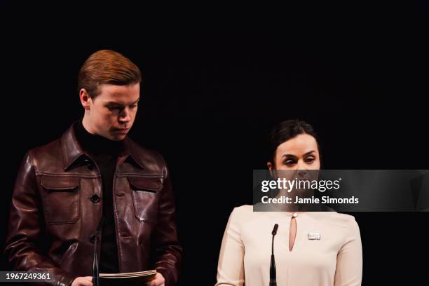 Will Poulter & Hayley Squires announce the 2019 EE British Academy Film Awards nominations at BAFTAâ€™s 195 Piccadilly headquarters