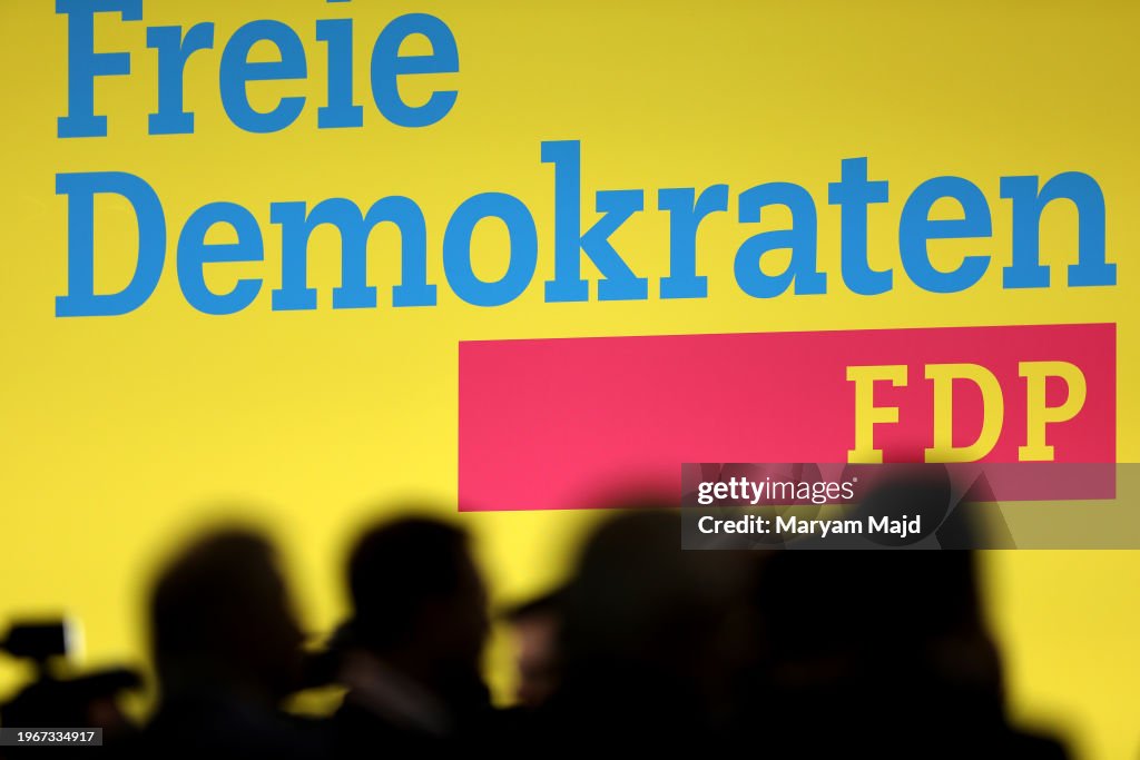 Free Democrats (FDP) Holds Party Congress Ahead Of EU Elections