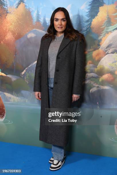 Tamara Ecclestone attends the UK Screening of "Migration" at Vue Leicester Square on January 28, 2024 in London, England.