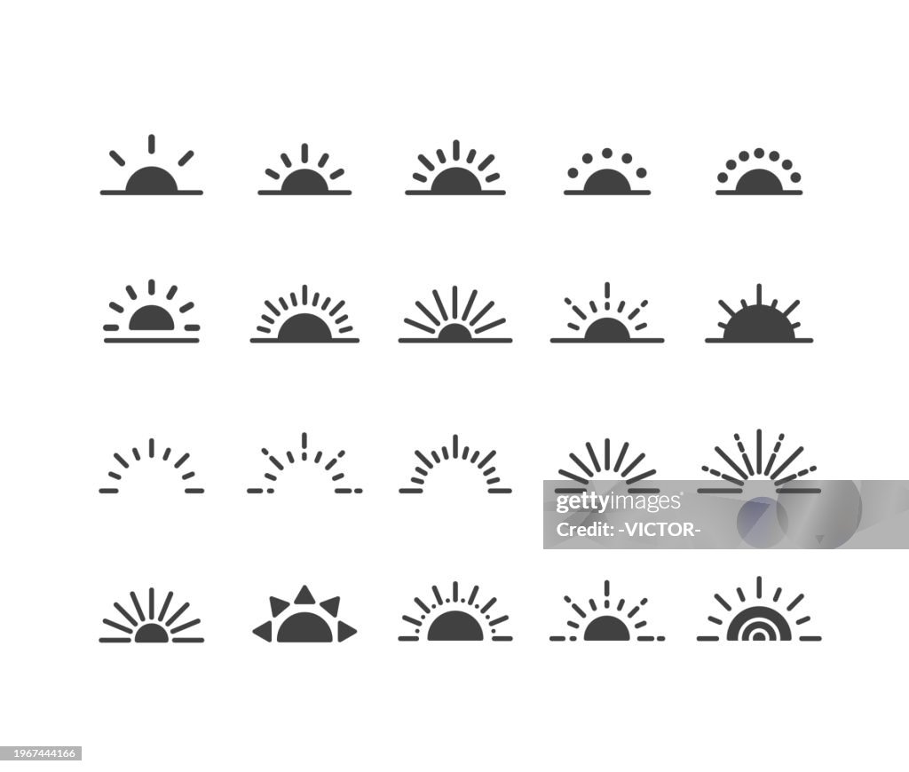 Sunrise Icons - Classic Series
