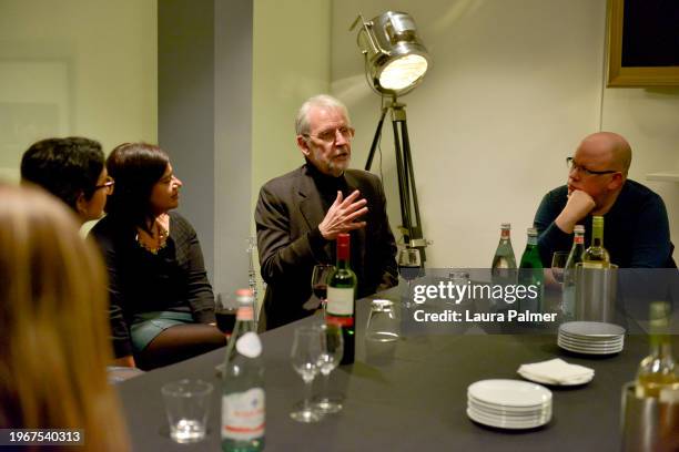 Walter Murch hosts a roundtable discussion with members of BAFTA's Crew Network