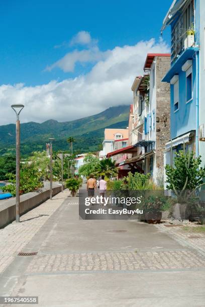 saint-pierre, martinique - martinique beach stock pictures, royalty-free photos & images