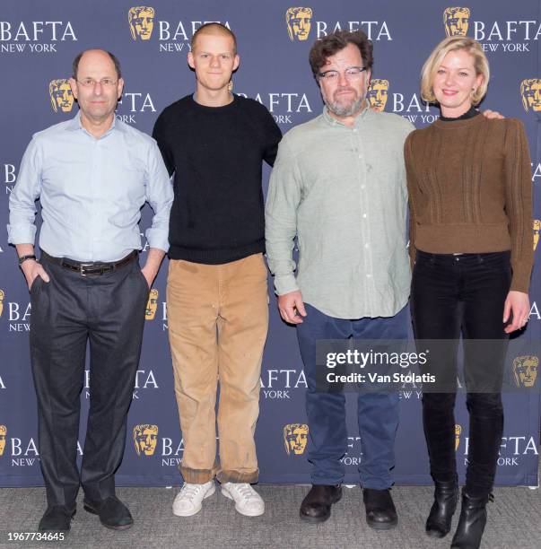 Brian Rose, Lucas Hedges, Gretchen Mol, Kenneth Lonergan, Manchester By The Sea Q&A.Venue: NYIT Auditorium, 1871 Broadway, New York City.Date: