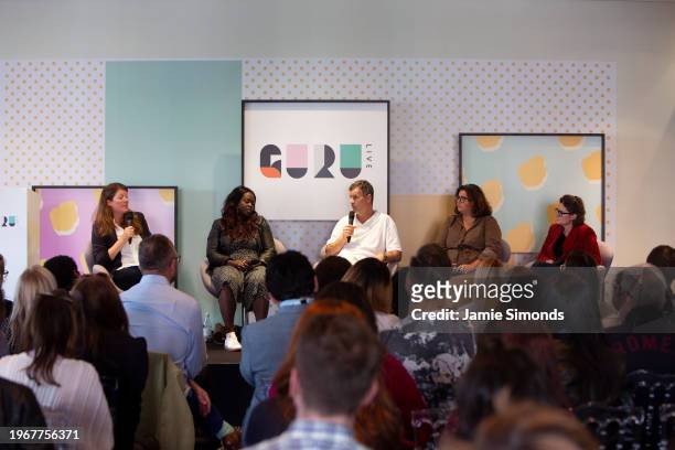 Aisha Walters, Des Hamilton, Shaheen Baig, Amy Hubbard with host Hannah Patterson