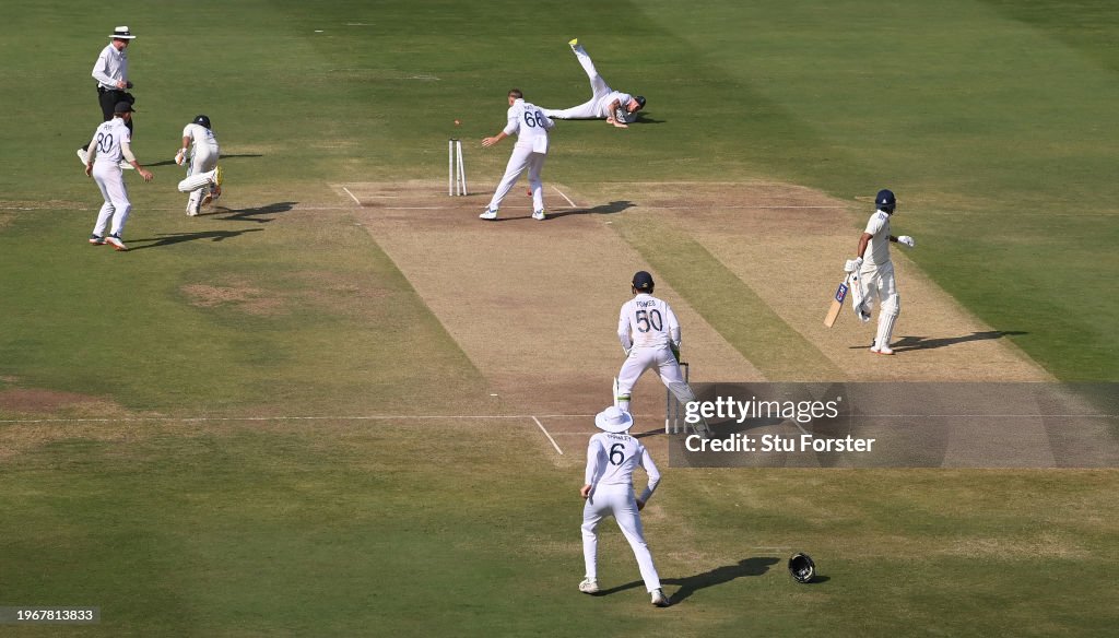 India v England - 1st Test Match: Day Four