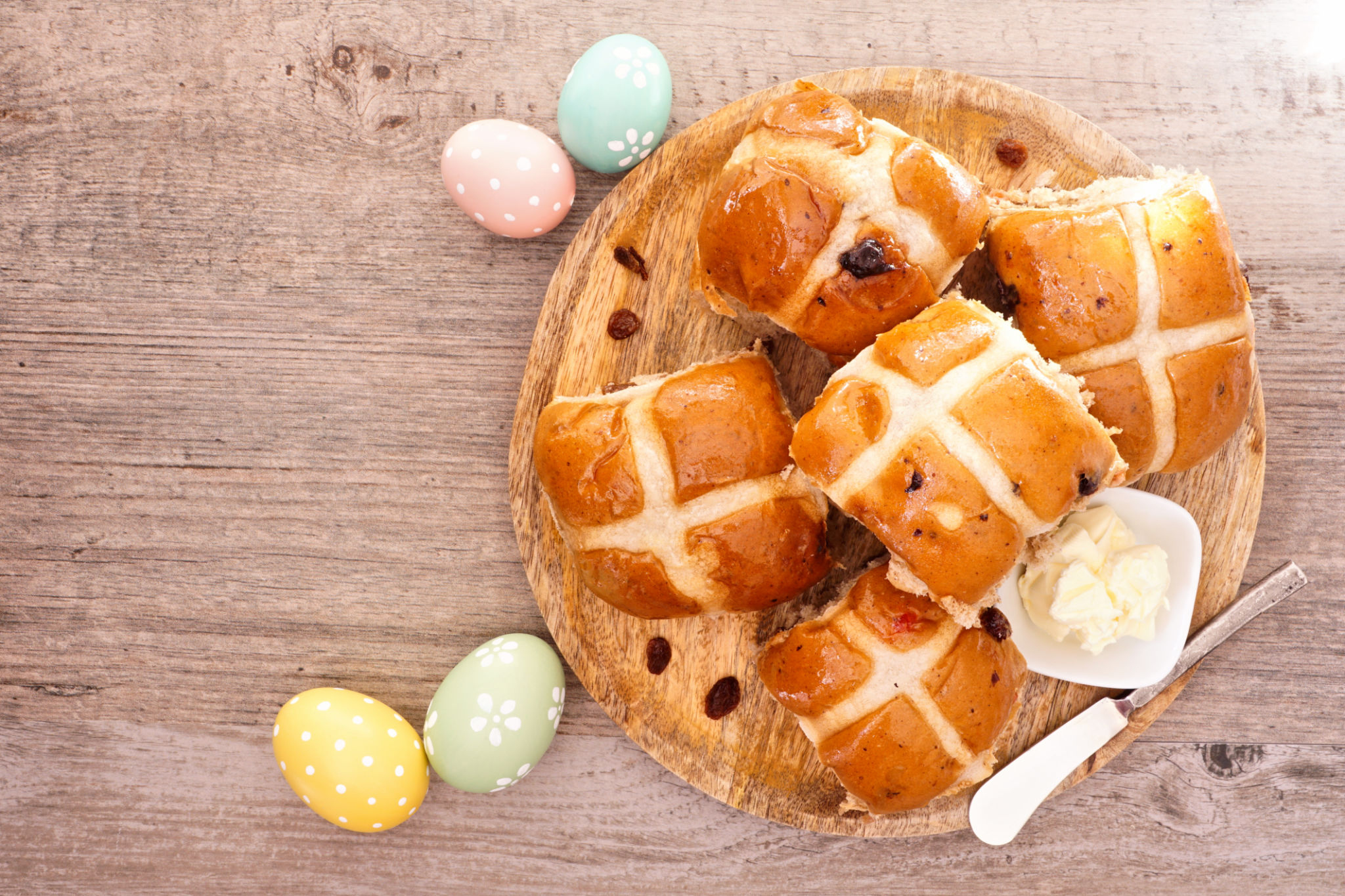 hot cross buns