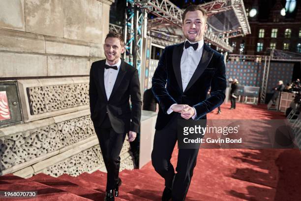 Jamie Bell, Taron Egerton, EE British Academy Film Awards 2019.Date: Sunday 10 February 2019.Venue: Royal Albert Hall, Kensington Gore, London.Host:...
