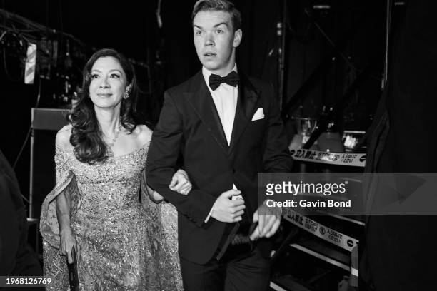 Michelle Yeoh, Will Poulter, EE British Academy Film Awards 2019.Date: Sunday 10 February 2019.Venue: Royal Albert Hall, Kensington Gore,...