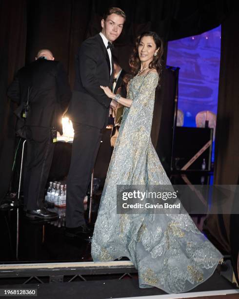 Michelle Yeoh, Will Poulter, EE British Academy Film Awards 2019.Date: Sunday 10 February 2019.Venue: Royal Albert Hall, Kensington Gore,...