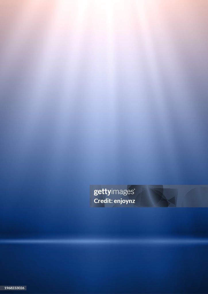 Shining light vector background