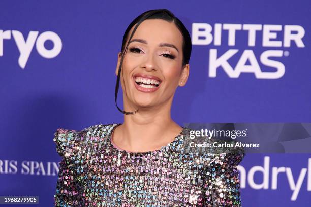 Chanel Terrero attends the photocall for the "Las Top 100 Mujeres Líderes" Gala at the Royal Theater on January 28, 2024 in Madrid, Spain.