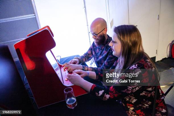 Mel Phillips, British Academy Games Awards Nominees' Party at the Science Museum.Date: Wednesday 3 April 2019.Venue: 'Power Up' Exhibition, Science...