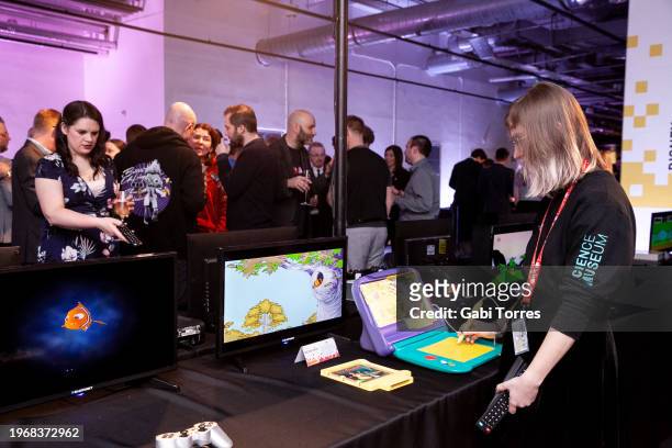 British Academy Games Awards Nominees' Party at the Science Museum.Date: Wednesday 3 April 2019.Venue: 'Power Up' Exhibition, Science Museum,...