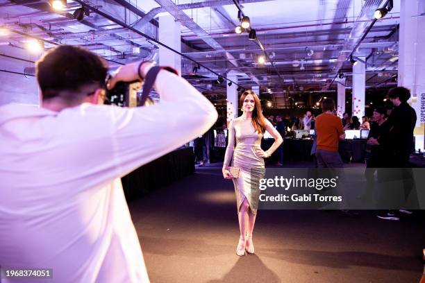 Danielle Bisutti, British Academy Games Awards Nominees' Party at the Science Museum.Date: Wednesday 3 April 2019.Venue: 'Power Up' Exhibition,...