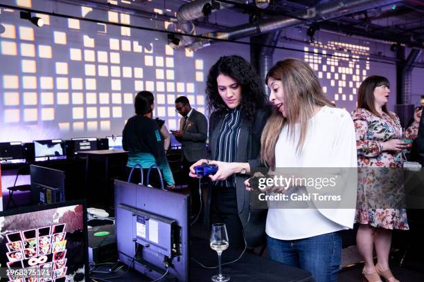 British Academy Games Awards Nominees' Party at the Science Museum.Date: Wednesday 3 April 2019.Venue: 'Power Up' Exhibition, Science Museum,...