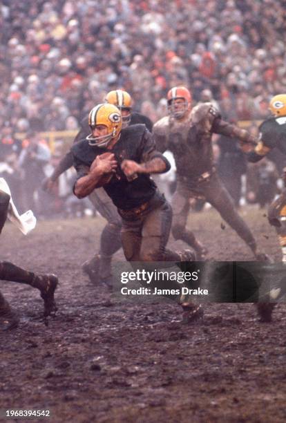 Green Bay Packers v Cleveland Browns - NFL Championship of 1965, Photo d'actualité