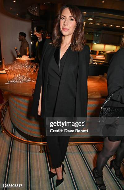 Alex Jones attends the Vanity Fair EE Rising Star Party at Pavyllon London, Four Seasons Hotel Park Lane, alongside a star-studded guestlist from...