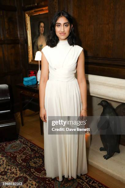 Ambika Mod attends the MEJURI exclusive dinner on January 31, 2024 in London, England.