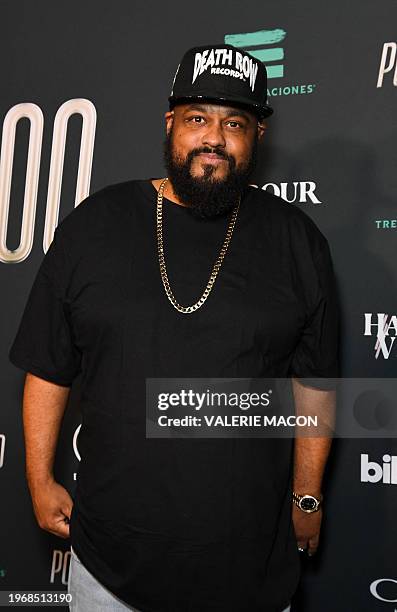 Rapper Terrence "Punch" Henderson attends Billboard Power 100 at NeueHouse Hollywood in Los Angeles on January 31, 2024.