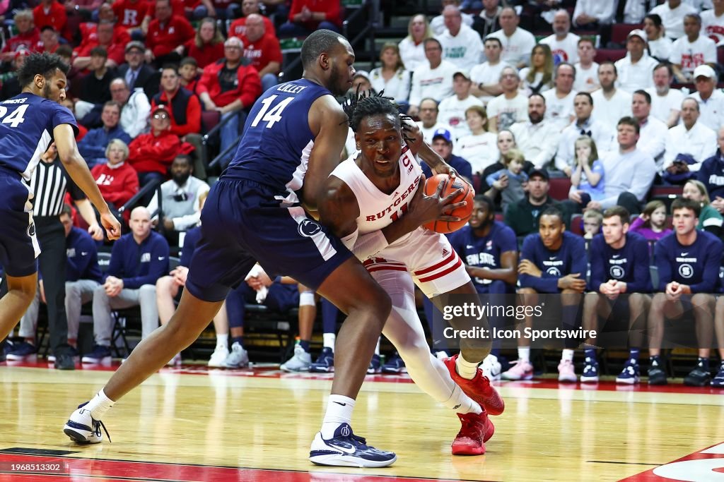 COLLEGE BASKETBALL: JAN 31 Penn State at Rutgers