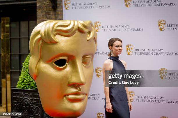 Jennifer Kirby, British Academy Television Craft Awards .Date: Sunday 28 April 2019.Venue: The Brewery, 52 Chiswell St, London .Host: Stephen...