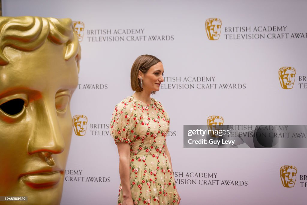 British Academy Television Craft Awards .Date: Sunday 28 April 2019.Venue: The Brewery, 52 Chiswell St, London .Host: Stephen Mangan.-.Area: Arrivals