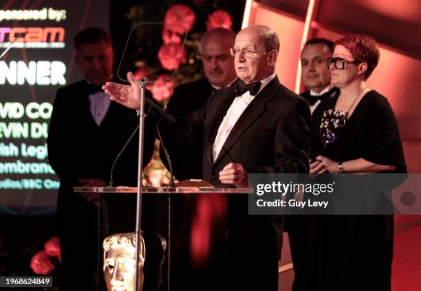 Nigel Catmur, David Cole, Kate Dawkins and Kevin Duff - Entertainment Craft Team - The Royal British Legion Festival of Remembrance