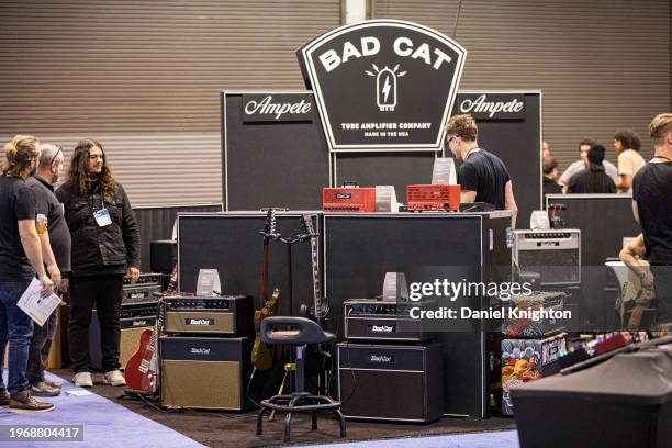 General view of the atmosphere during The NAMM Show at Anaheim Convention Center on January 28, 2024 in Anaheim, California.