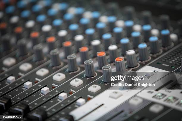 Soundboard during The NAMM Show at Anaheim Convention Center on January 28, 2024 in Anaheim, California.